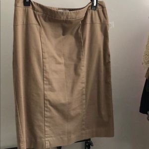 Khaki skirt